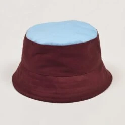 TOFFS Bucket Hat - Maroon/Sky