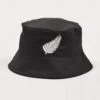 New Zealand Bucket Hat - Black -Toffs Store bh0027