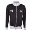 BUKTA Heritage Track Top Black With White Panels/Cuffs -Toffs Store bukjblk2