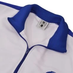 BUKTA Heritage Track Top White With Royal Panels/Cuffs/W'Ba -Toffs Store bukjwhtr2 2