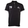 BUKTA Heritage Polo Black With White Cuffs -Toffs Store bukpblk2