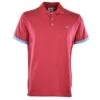 BUKTA Lifestyle Polo Claret With Sky Cuffs -Toffs Store bukpclar3