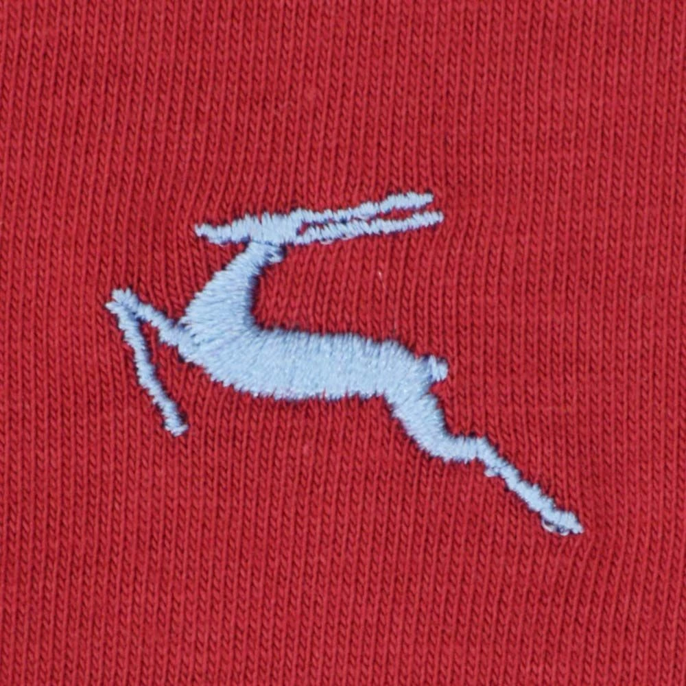 BUKTA Lifestyle Polo Claret With Sky Cuffs 4 BUKTA Lifestyle Polo Claret With Sky Cuffs - Image 2