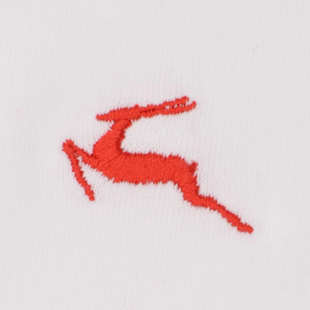 BUKTA Lifestyle Polo White With Red Cuffs 4 BUKTA Lifestyle Polo White With Red Cuffs - Image 2