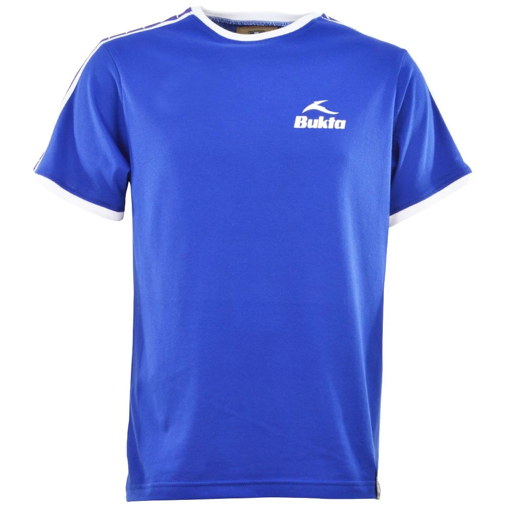 Bukta Royal Blue T-Shirt with White Logo – Organic Cotton Relaxed Fit Crew Neck 3 Bukta Royal Blue T-Shirt with White Logo – Organic Cotton Relaxed Fit Crew Neck