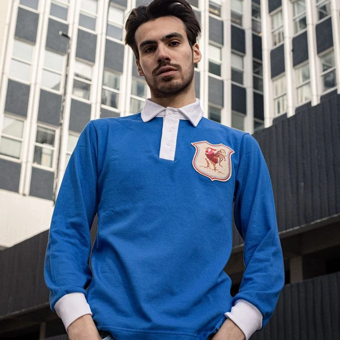 France 1924 Retro Rugby Shirt 5 France 1924 Retro Rugby Shirt - Image 3