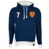 Scotland Number 7 Retro Hoodie -Toffs Store h0012