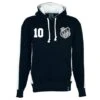 Santos FC Black & White Retro Number 10 Hoodie – Heritage Badge Heavyweight Casualwear 2 Santos FC Black & White Retro Number 10 Hoodie – Heritage Badge Heavyweight Casualwear -Toffs Store h0014