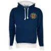Scotland 1970's Hoodie Navy/white -Toffs Store h0079