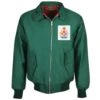 Great Britain Green Harrington Jacket -Toffs Store hj0026