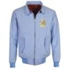 Manchester City Light Blue Harrington Jacket 1 Manchester City Light Blue Harrington Jacket -Toffs Store hj0031