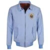 Uruguay Light Blue Harrington Jacket 1 Uruguay Light Blue Harrington Jacket -Toffs Store hj0033