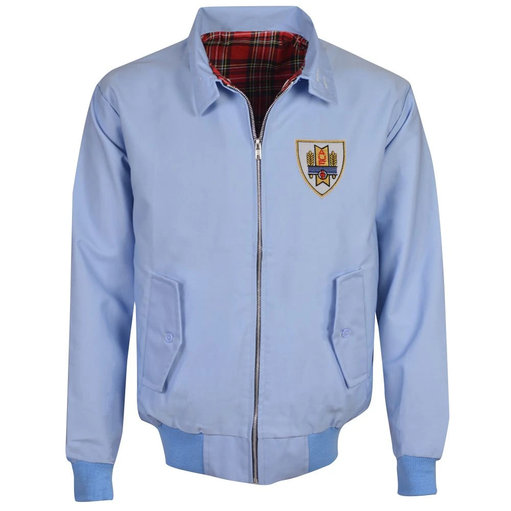 Uruguay Light Blue Harrington Jacket 3 Uruguay Light Blue Harrington Jacket