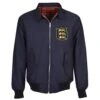British & Irish Lions Navy 1930s Vintage Crest Harrington Jacket -Toffs Store hj0039
