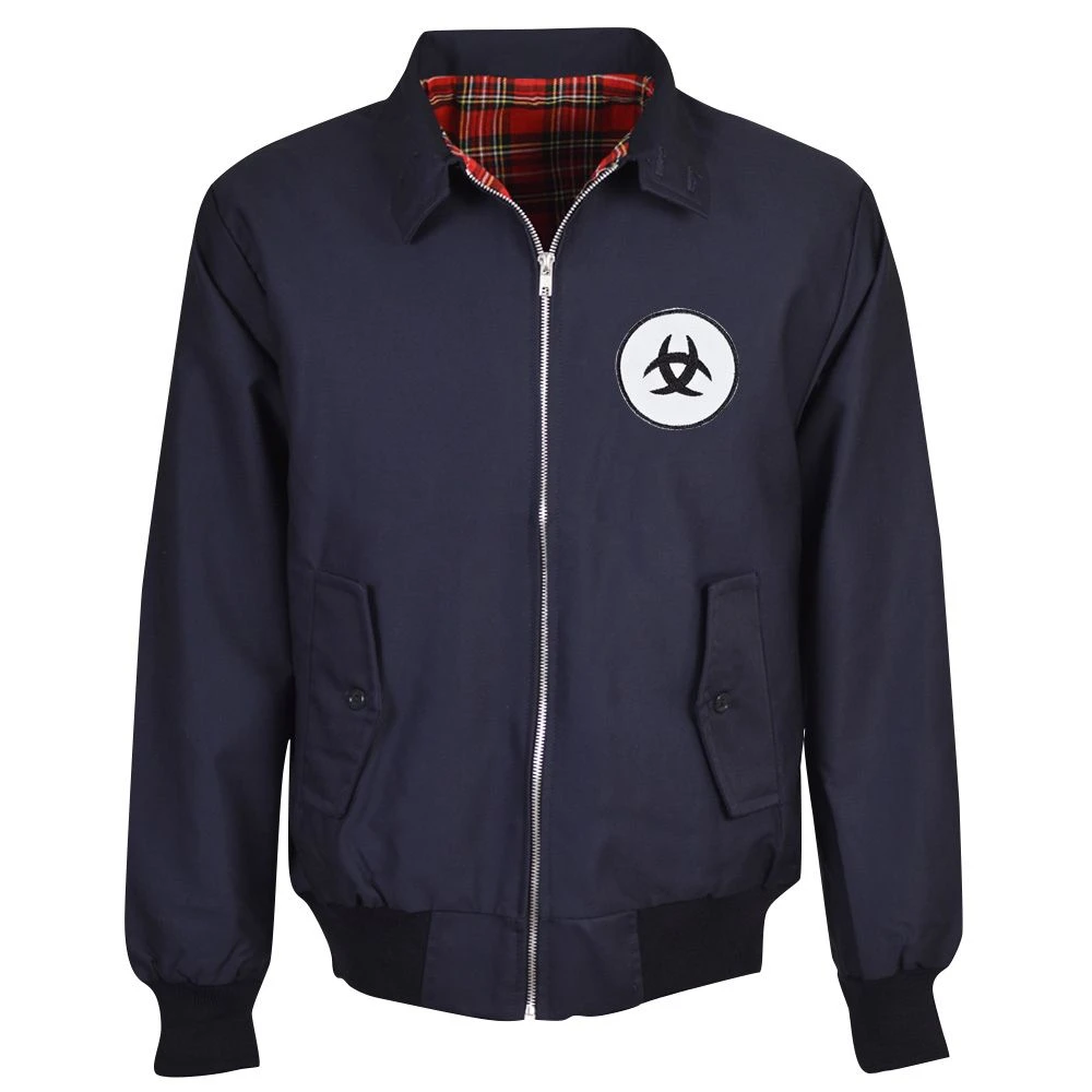 Bordeaux Navy Harrington Jacket 3 Bordeaux Navy Harrington Jacket