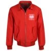 Poland Red Harrington Jacket -Toffs Store hj0046