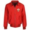 Wales Rugby Red Harrington Jacket -Toffs Store hj0047