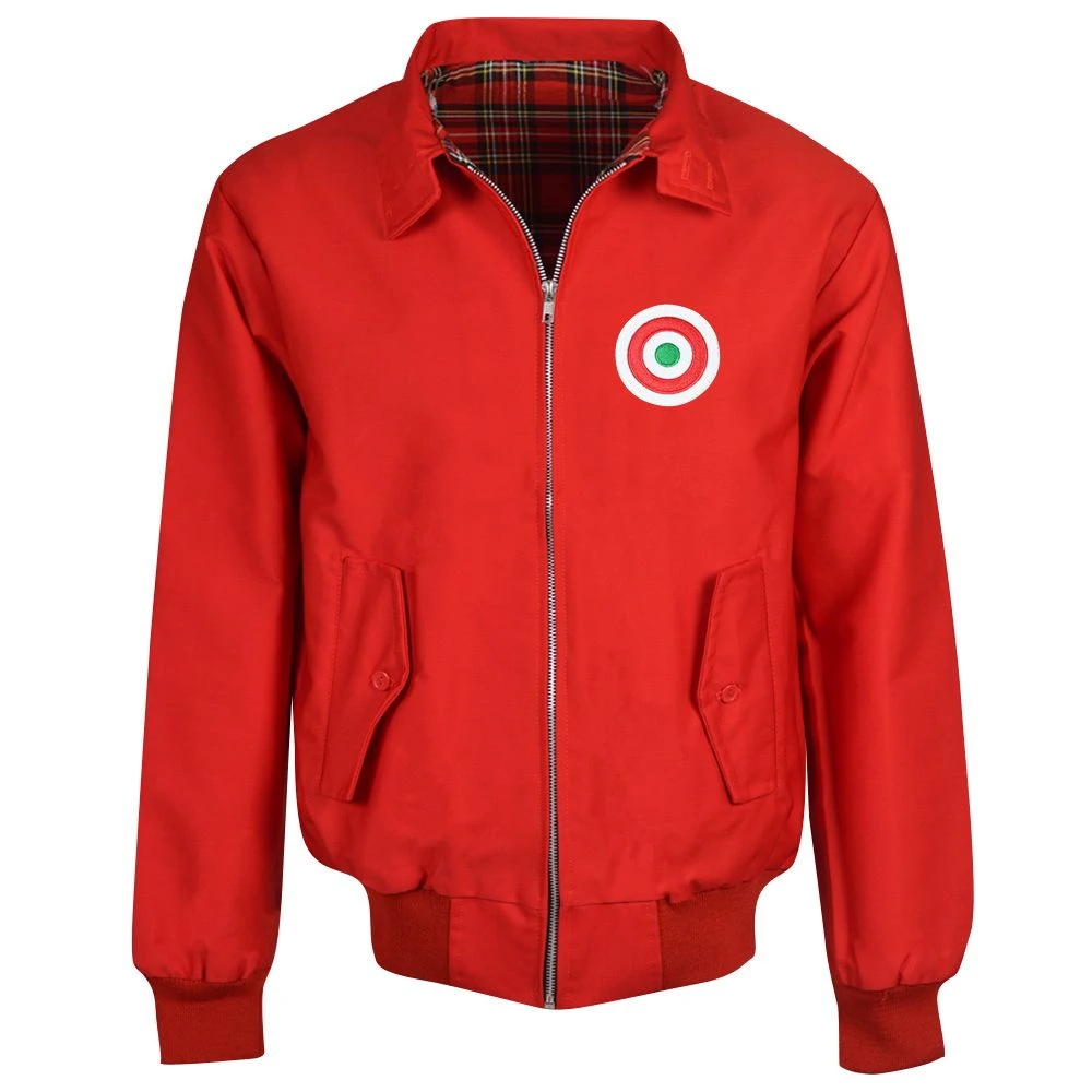 AC Milan Red Harrington Jacket 3 AC Milan Red Harrington Jacket