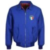 Italy 1983 Royal Blue - Vintage National Crest Harrington Jacket 2 Italy 1983 Royal Blue - Vintage National Crest Harrington Jacket -Toffs Store hj0066