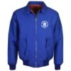 Chesterfield FC Royal Blue 1978-79 Crest – Classic Heritage Harrington Jacket -Toffs Store hj0080