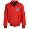 Costa Rica Red Harrington Jacket 2 Costa Rica Red Harrington Jacket -Toffs Store hj0099