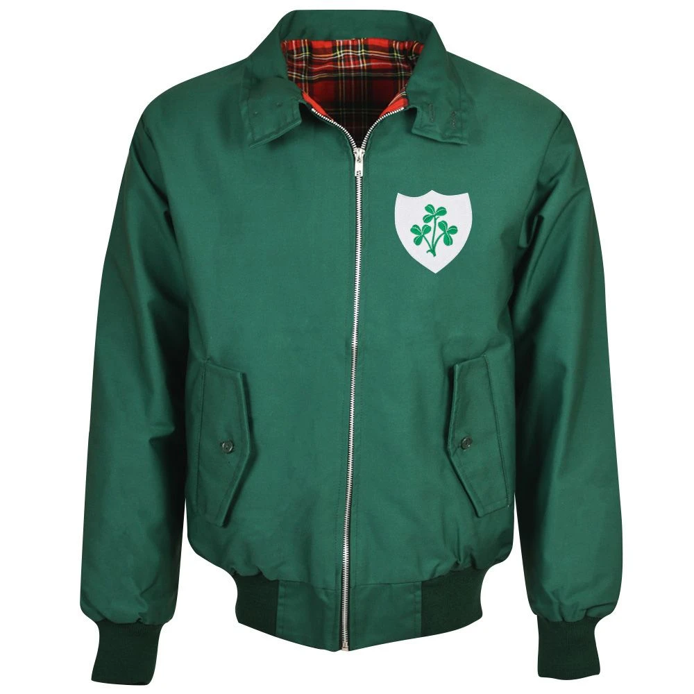 Ireland Rugby Green Harrington Jacket 3 Ireland Rugby Green Harrington Jacket