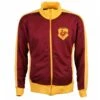 Bradford City Retro Track Top – Claret and Amber Heavy Pique Zip-Up Jacket -Toffs Store j0007 3