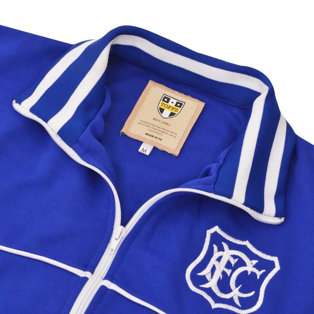 Everton FC Royal Blue Retro Track Top – Vintage Embroidered Crest Full-Zip Jacket 5 Everton FC Royal Blue Retro Track Top – Vintage Embroidered Crest Full-Zip Jacket - Image 3