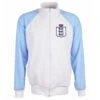 England White/Sky Raglan Track Top 1 England White/Sky Raglan Track Top -Toffs Store j0088