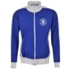 Chesterfield FC Royal Blue & White - 1978-79 Retro Badge Full-Zip Track Top -Toffs Store j0104 1