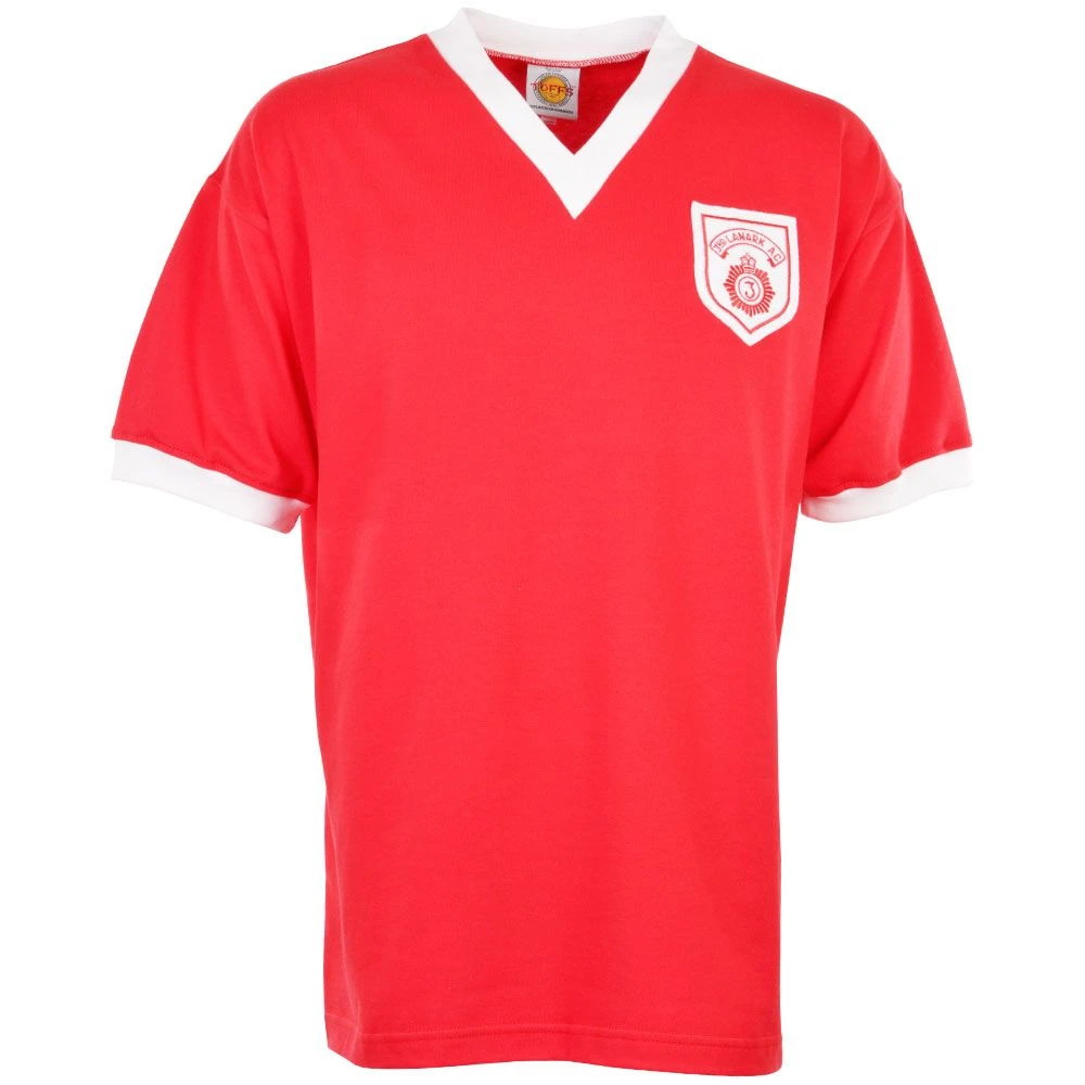 Third Lanark 1957-62 Kids Retro Football Shirt - Red/White V-Neck Heritage Jersey 3 Third Lanark 1957-62 Kids Retro Football Shirt - Red/White V-Neck Heritage Jersey