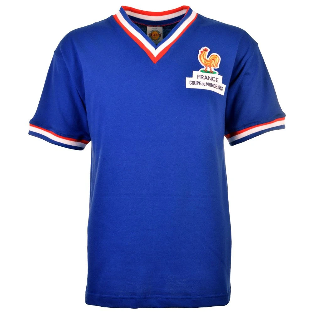 France 1966 World Cup Kids Retro Football Shirt 3 France 1966 World Cup Kids Retro Football Shirt