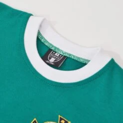 Northern Ireland 1969-74 Kids Retro Football Shirt – Emerald Green Long Sleeve Vintage Jersey 7 Northern Ireland 1969-74 Kids Retro Football Shirt – Emerald Green Long Sleeve Vintage Jersey -Toffs Store kd3108 2