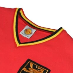 Belgium 1970 Kids Red Retro Football Shirt -Toffs Store kd3259 2