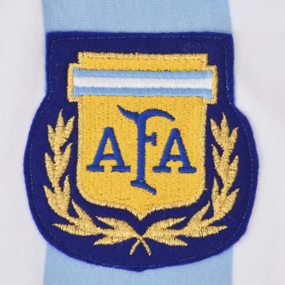 Argentina 1986 World Cup Kids Retro Football Shirt 4 Argentina 1986 World Cup Kids Retro Football Shirt - Image 2