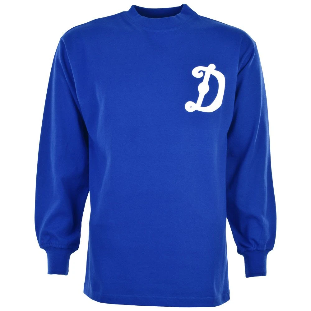 Dynamo Moscow 1960s Retro White Kids Football Shirt – Classic 'Д' Logo Long Sleeve Jersey 3 Dynamo Moscow 1960s Retro White Kids Football Shirt – Classic 'Д' Logo Long Sleeve Jersey