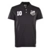 Santos Number 10 Black Polo Shirt 1 Santos Number 10 Black Polo Shirt -Toffs Store p0009