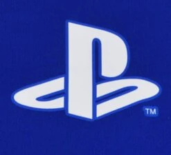 PlayStation Royal Blue Polyester T-Shirt – Classic Logo Relaxed Fit Tee -Toffs Store play005 1 1