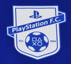 PlayStation Royal Blue Polyester T-Shirt – Classic Logo Relaxed Fit Tee -Toffs Store play005 3