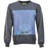 Pennarello LPFC Zidane Charcoal Grey Graphic Crew Neck Sweatshirt -Toffs Store print0034