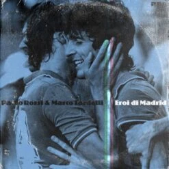 Pennarello LPFC Paolo Rossi Illustration Grey T-Shirt – 100% Organic Cotton Relaxed Fit -Toffs Store print0061 1