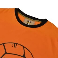 TOFFS Football T-Shirt - Amber/Black Ringer -Toffs Store print0082 1
