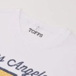 Los Angeles Aztecs '74 White Vintage Graphic – Organic Cotton Relaxed Fit T-Shirt 7 Los Angeles Aztecs '74 White Vintage Graphic – Organic Cotton Relaxed Fit T-Shirt -Toffs Store print0133 2