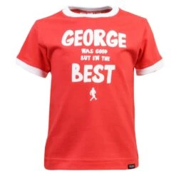 Kids "Best" Red/White Ringer