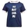 Kids Do Not Sub Me - Navy/White Ringer 1 Kids Do Not Sub Me - Navy/White Ringer -Toffs Store print0188