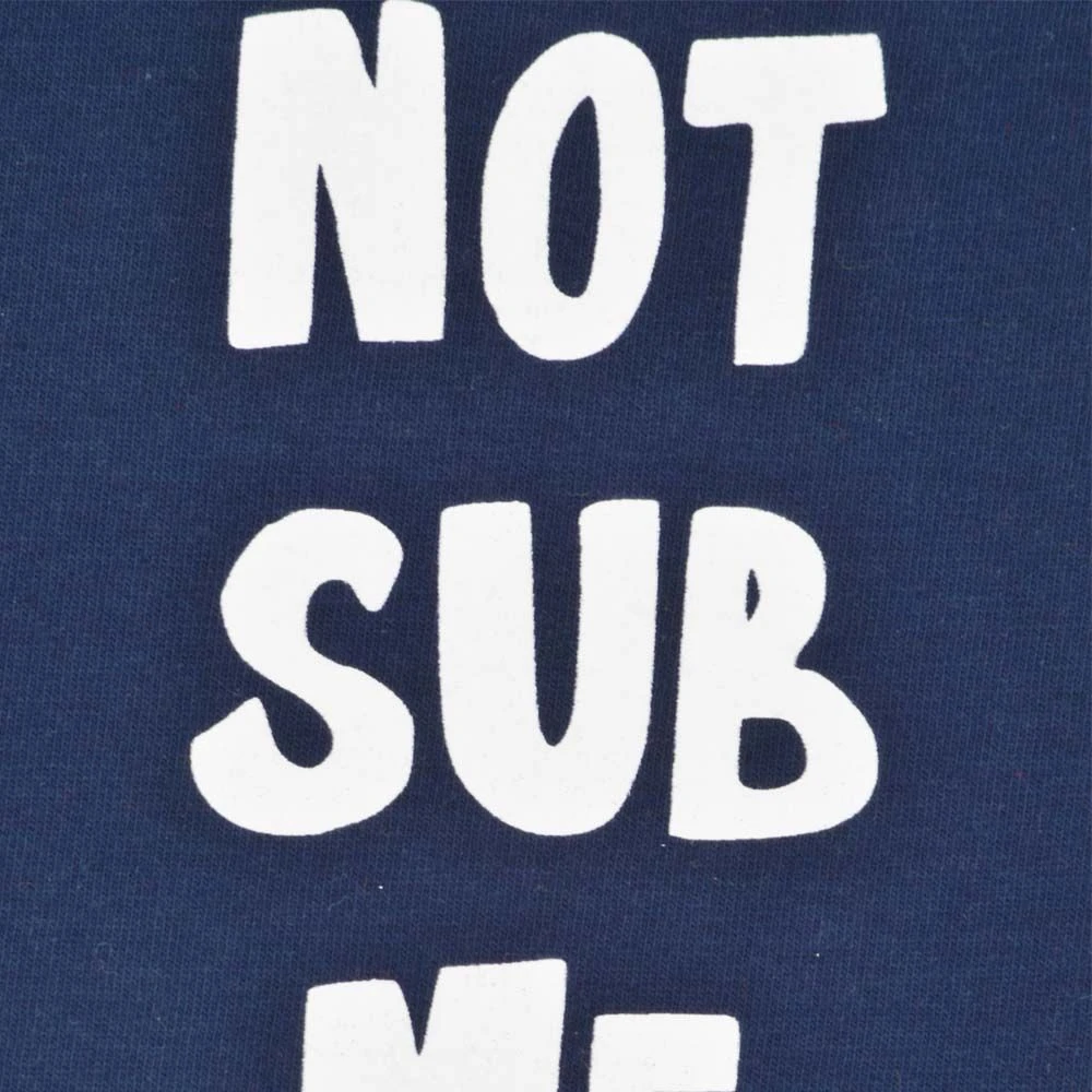 Kids Do Not Sub Me - Navy/White Ringer 4 Kids Do Not Sub Me - Navy/White Ringer - Image 2