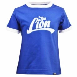 Kids Little Lion - Royal/White Ringer