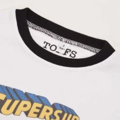 Kids Supersub - White/Black Ringer -Toffs Store print0199 2