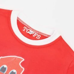 Kids Liverpool - Red/White Ringer -Toffs Store print0205 2