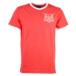 Nottingham Forest Red and White Ringer – 12th Man Graphic Organic Cotton T-Shirt